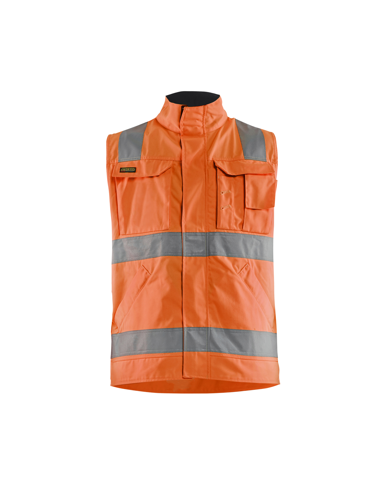 Gilet sans manches haute-visibilité Blåkläder 8505 Orange fluo/Marine Blaklader - 850518045389
