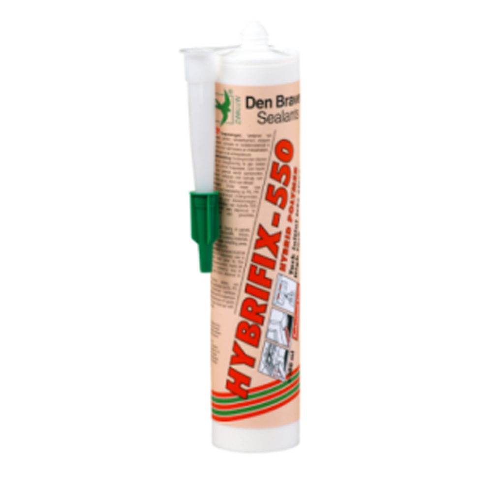 Mastic colle polymère hybride SPUR Hybriseal 500 - Blanc - 300ml - Lot de 25 - DEN BRAVEN - 30618832