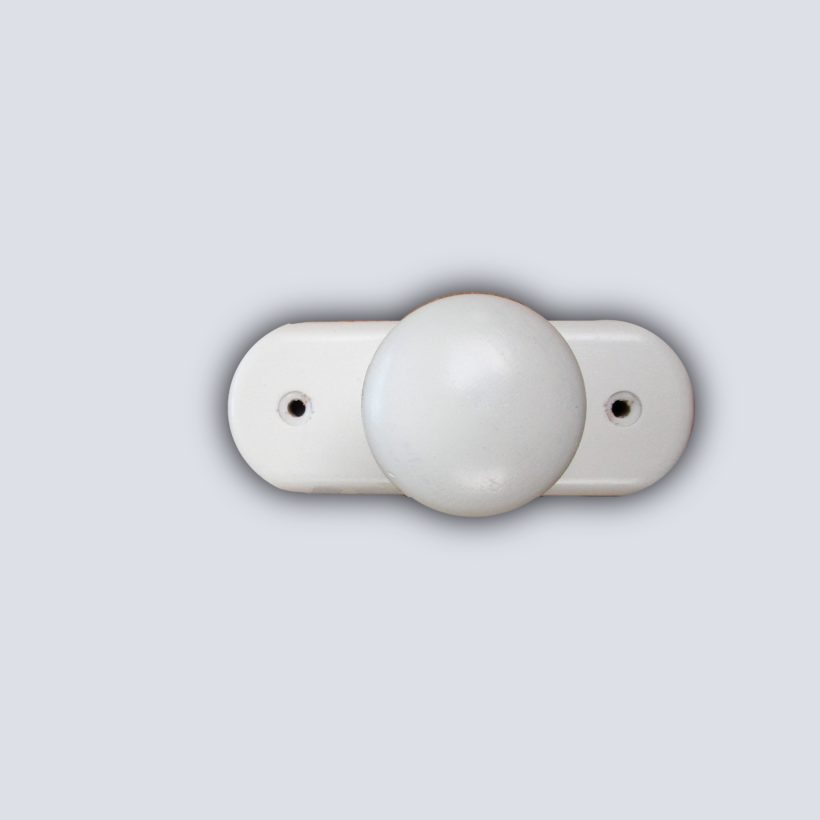 Portemanteau éco 1 tête blanc - MOTTEZ - B815V1BC