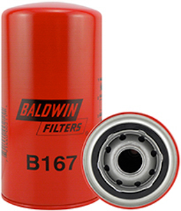 FILTRE À HUILE, VISSABLE (CUVE METALIQUE ) - BALDWIN - B167 équivalence HIFI SO040