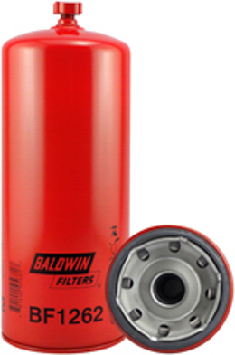 FILTRE CARBURANT, VISSABLE (CUVE METALIQ UE) / AVEC DRAIN - BALDWIN - BF1262 équivalence HIFI SN40527