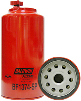 SÉPARATEUR EAU/CARBURANT, AVEC DRAIN - BALDWIN - BF1374-SP - Equivalent SN 55445 B HIFI FILTER