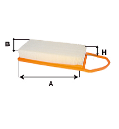 FILTRE A AIR BALDWIN - S22140