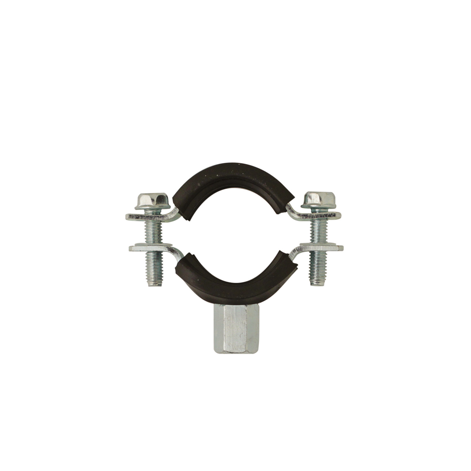50 colliers double embase acier zingué - isophonique - M8-M10 - SCELL-IT - BEMAX1040