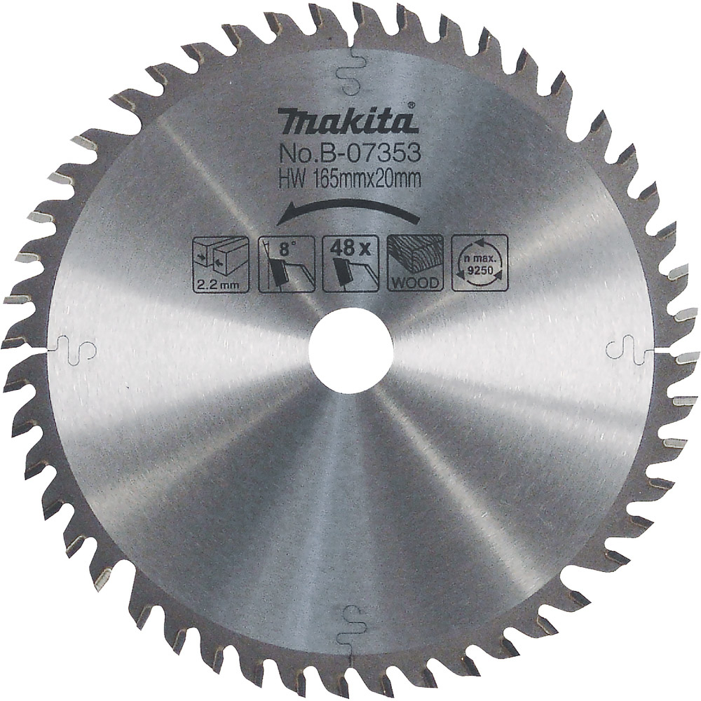 LAME TCT 165X48D POUR BOIS MAKITA - B07353
