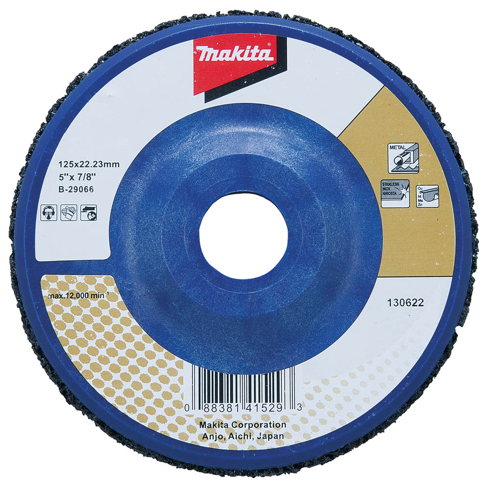 DISQUE DE DECAPAGE NOIR125 MAKITA - B29066
