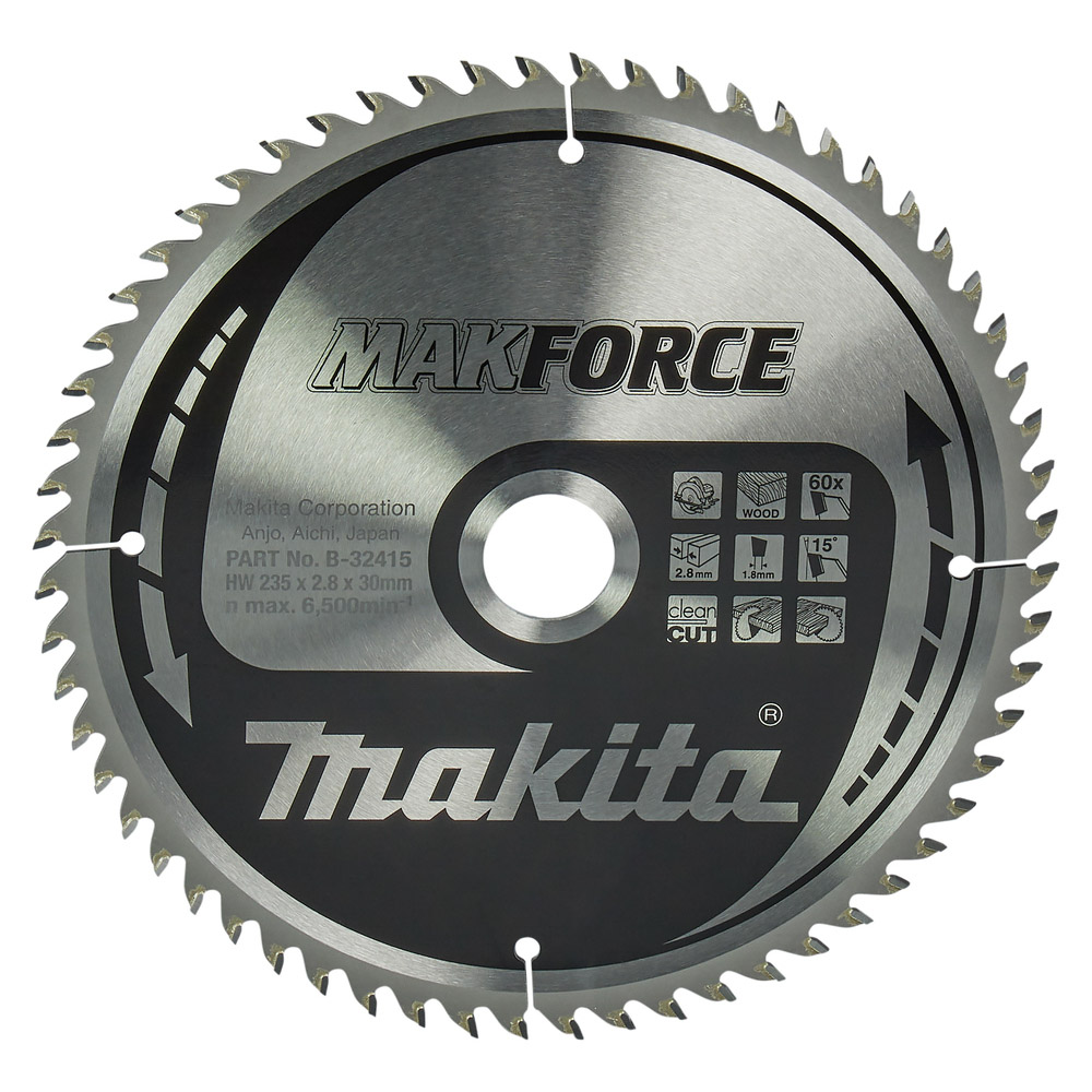 LAM TCT PO MAK 235/30/60 BOIS MAKITA - B32415