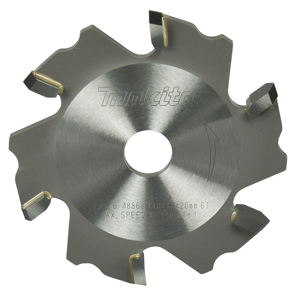 Fraise à rainurer en V 118MM MAKITA - B-48860