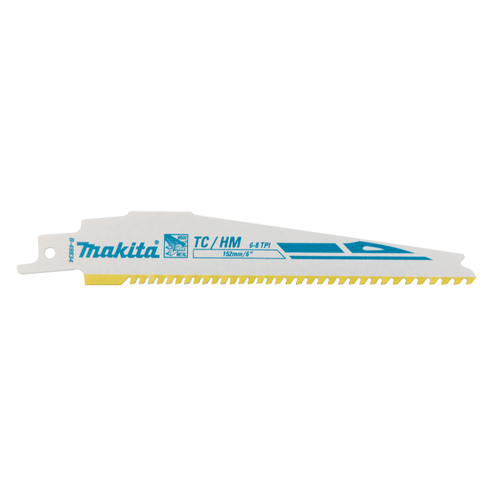 LAME RECIPRO BOIS ET METAL CARBURE 152MM MAKITA - B49834