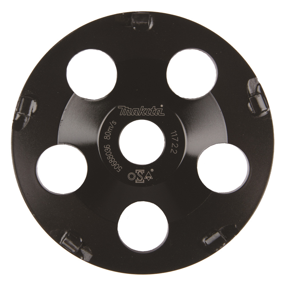 PLATEAU DIAMANT 125 MM REVETEMENT, COLLE, PEINTURE MAKITA - B53160