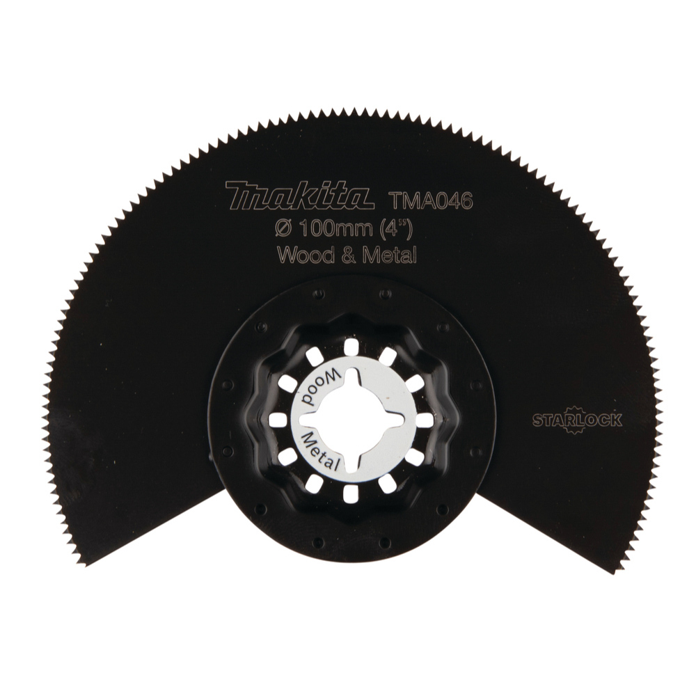 LAME SEGMENT BIM STARLOCK 100MM BOIS/METAL MAKITA - B64808
