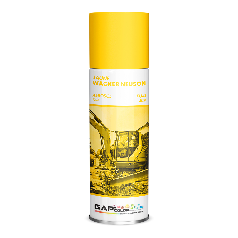 AEROSOL PU 41 2K1K JAUNE NEUSON 1023 400 ML