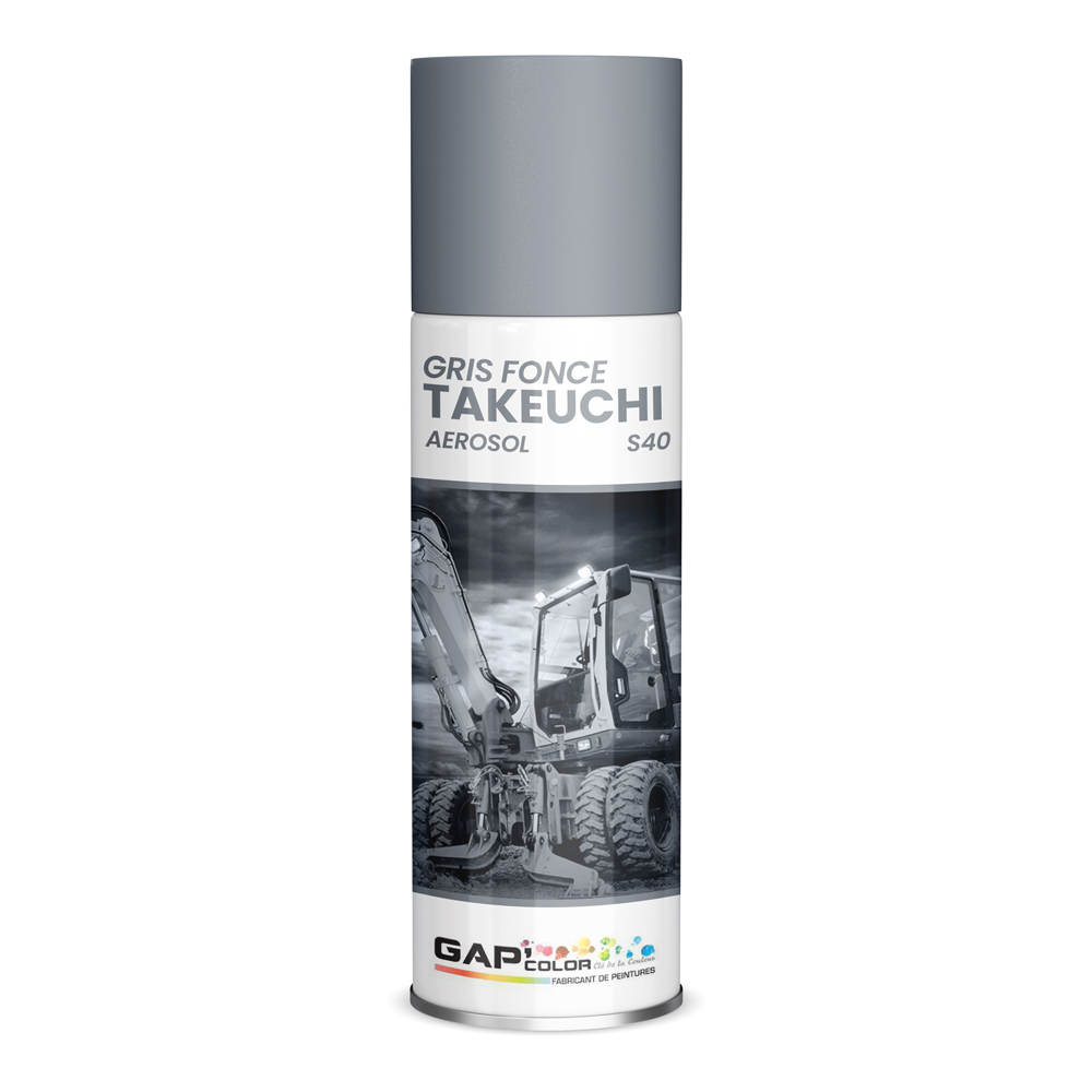 AEROSOL GRIS FONCE TAKEUCHI 400ML