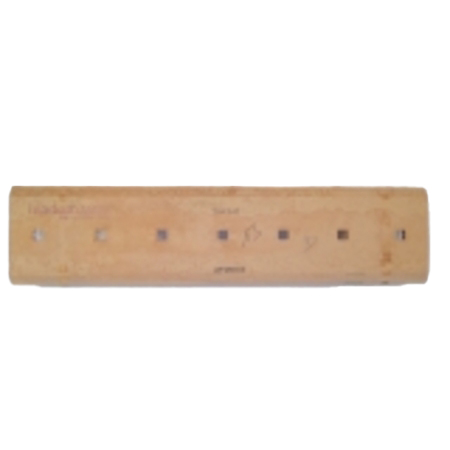 Contre lame de godet centrale reversible 7 trous en 7/8