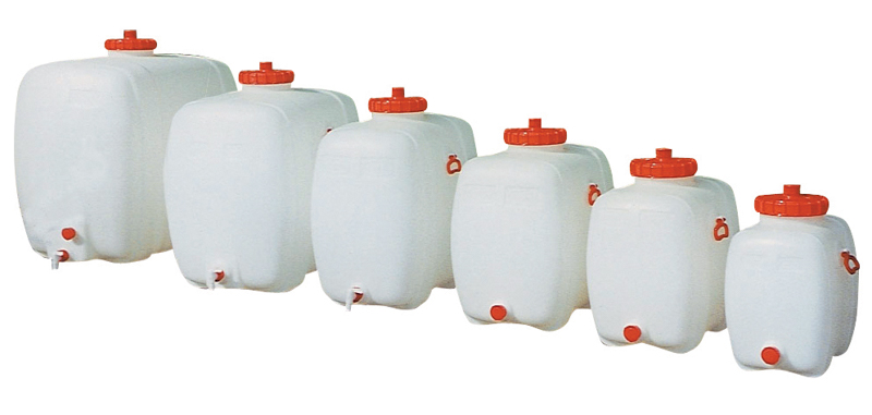 Tonnelet PE alimentaire 15 litres CEMO - 9466