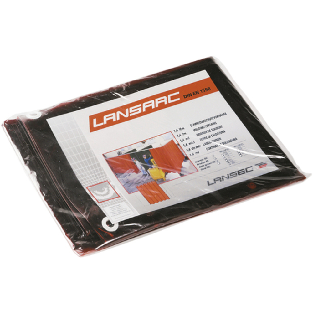 Rideau de rechange pour portant 3 volets LANSARC orange - COVERGUARD - 66918