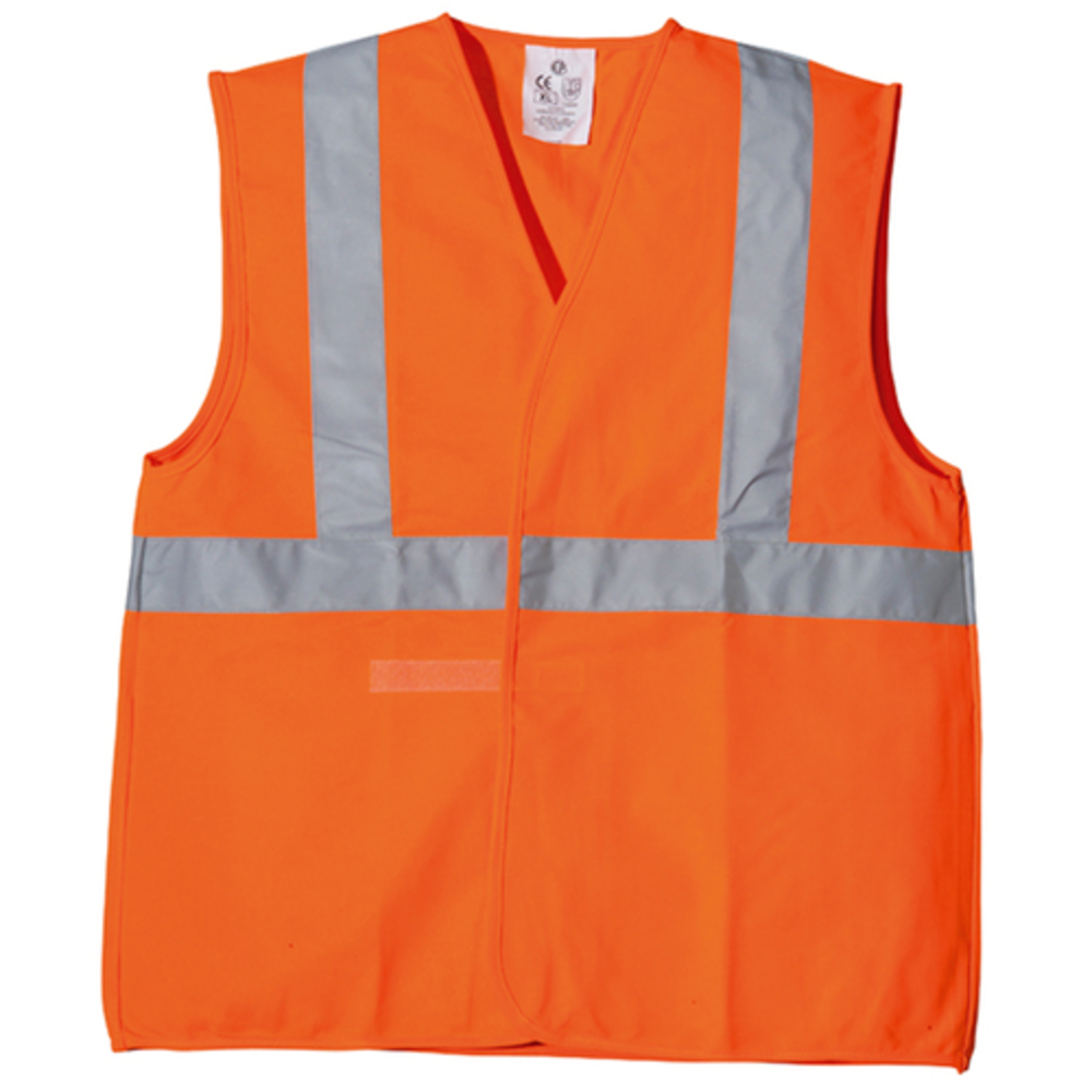 Gilet Hi-viz orange YARD bande baudrier - XL classe 2 - COVERGUARD - 70236