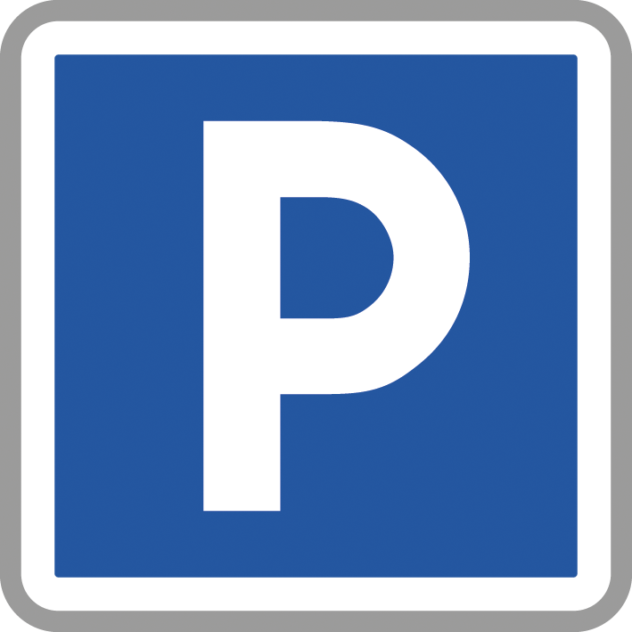Panneau carré stationnement aménagé 700 Ecolign C1a cl1 - NADIA SIGNALISATION - CAR700E1C1a
