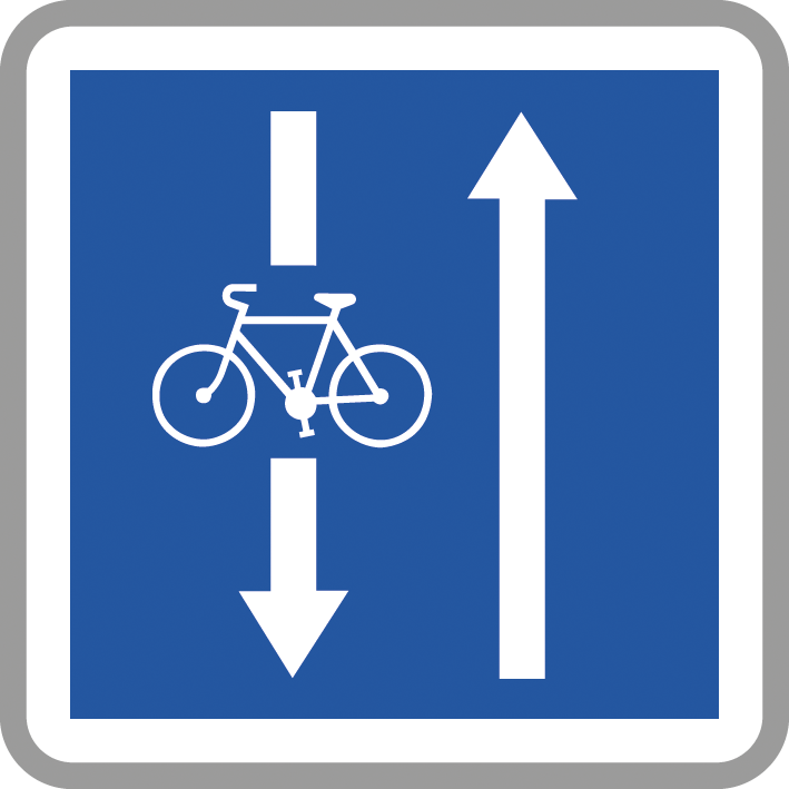 Panneau carré conditions circulation route 350 Ecolign C24aex3 cl2 - NADIA SIGNALISATION - CAR350E2C24aex3