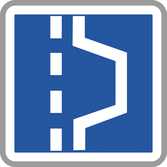 Panneau carré arrêt d'urgence 700 Ecolign C8 cl2 - NADIA SIGNALISATION - CAR700E2C8