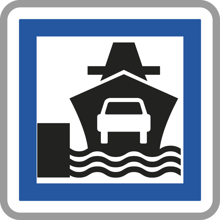 Panneau carré Embarcadère 900 Ecolign CE10 cl2 - NADIA SIGNALISATION - CAR900E2CE10
