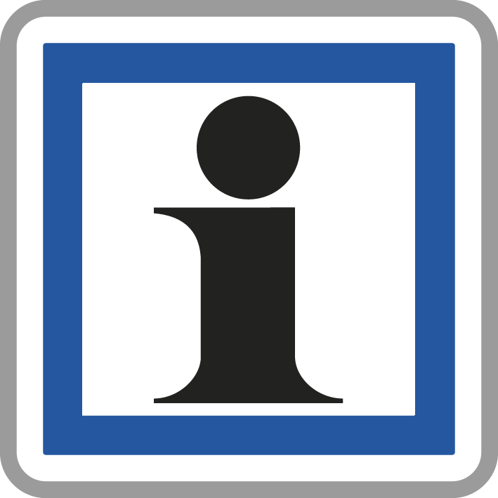 Panneau carré Informations Touristiques CE3a 900 Ecolign cl2 - NADIA SIGNALISATION - CAR900E2CE3a