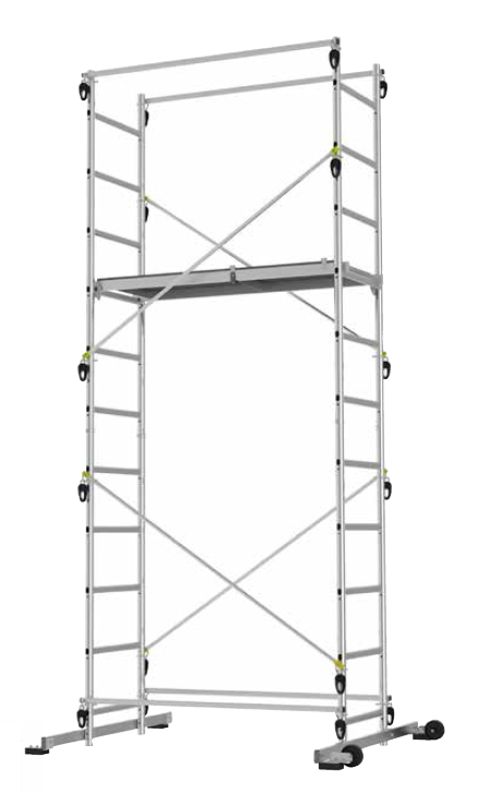 Échafaudage aluminium TEK'UP CENTAURE hauteur de travail 4.55 m - 238703