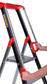 TUBE POIGNEE DROITE CENTAURE POUR ESCABEAU PRO UP - C400000BP