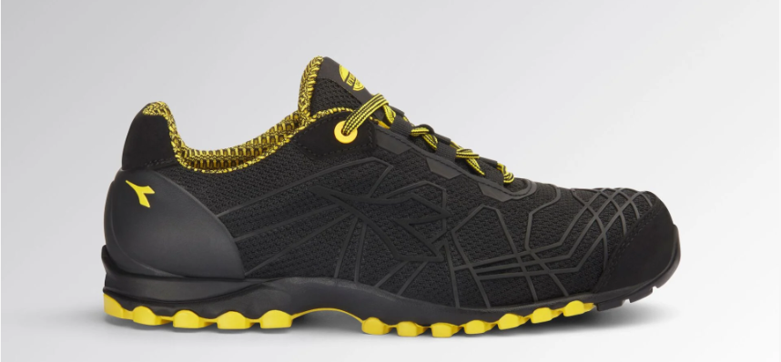 Chaussure de sécurité basse noire DIADORA UTILITY BEAT DA2 TEXT LOW S1PS FO HRO SR - 18116780013