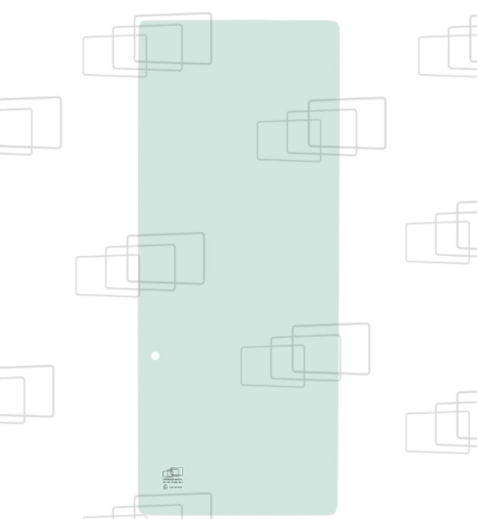 Vitre porte gauche adaptable 156514D