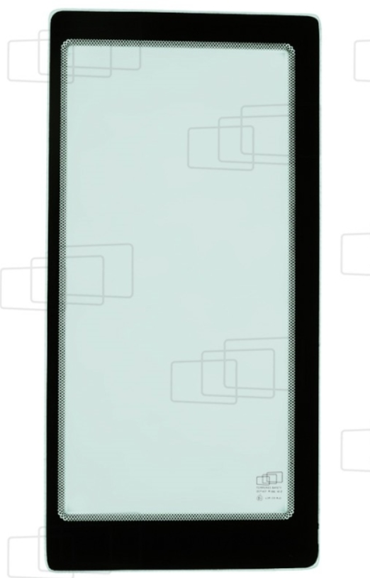 VITRE FIXE AVEC CADRE GAUCHE COMPATIBLE VOLVO