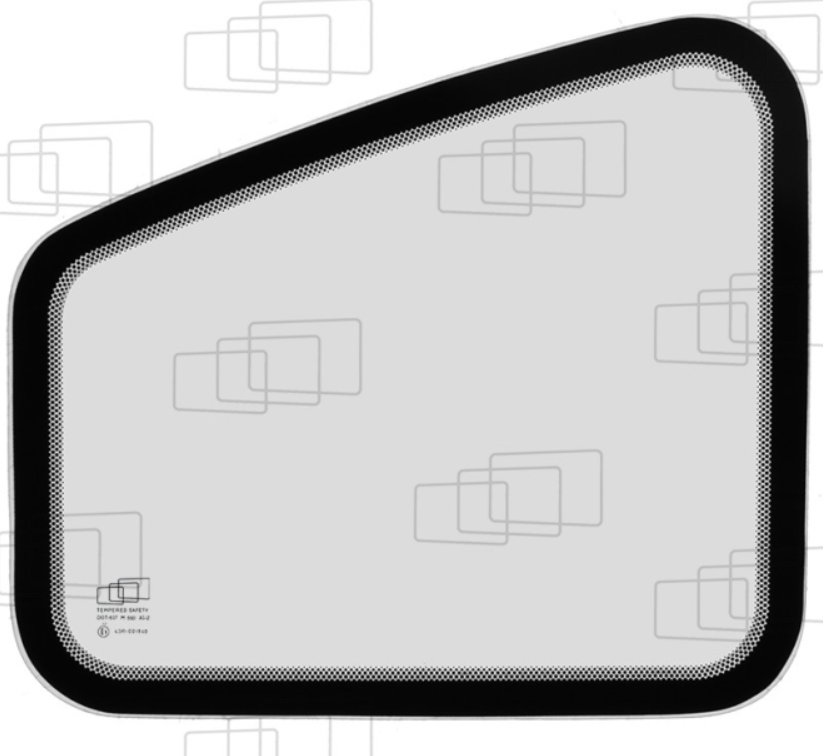 Vitre de porte partie basse VOLVO 7417432 adaptable 062248F