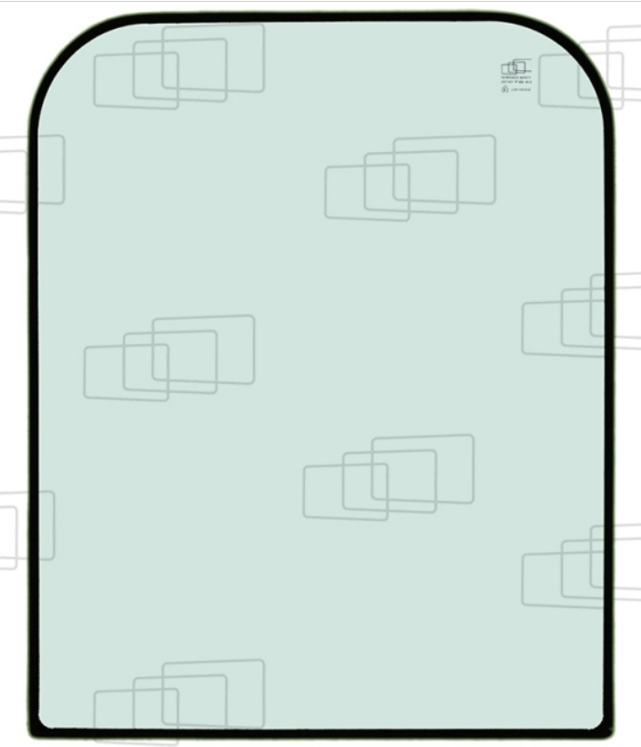Vitre avant haute CASE - KOBELCO