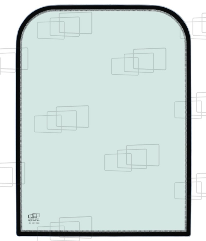 VITRE AVANT HAUTE COMPATIBLE CATERPILLAR