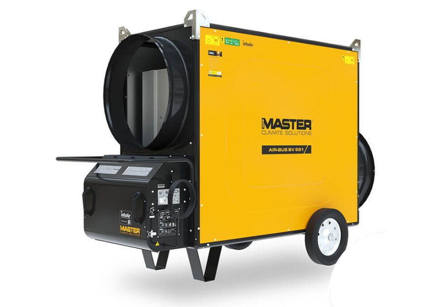 Chauffage fioul à air pulsé SOVELOR 225kW Ex MAGNUM235- BV691S