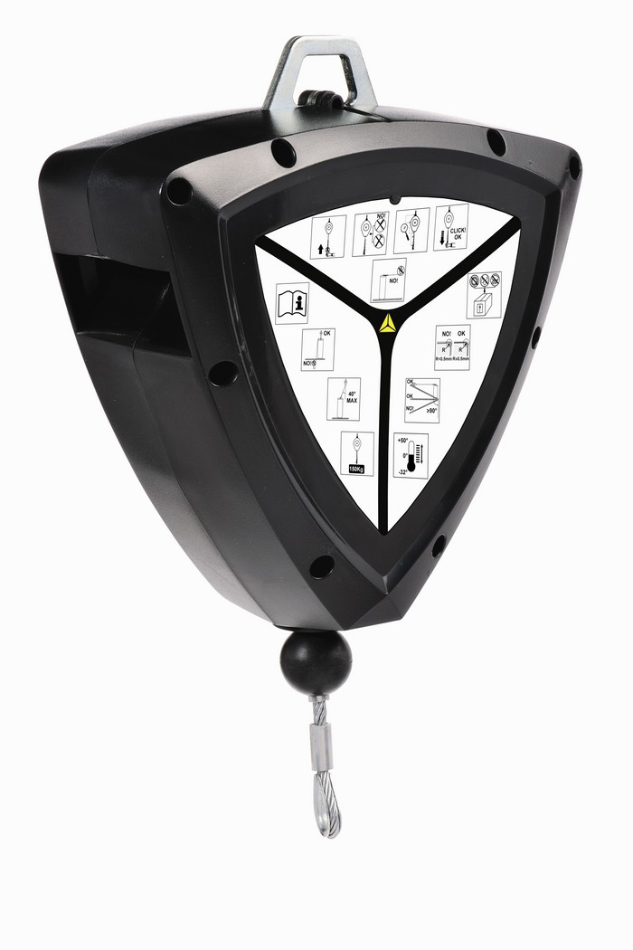 ANTICHUTE DE CHARGE DELTA PLUS 250 KG A CABLE - 10 M - AN517