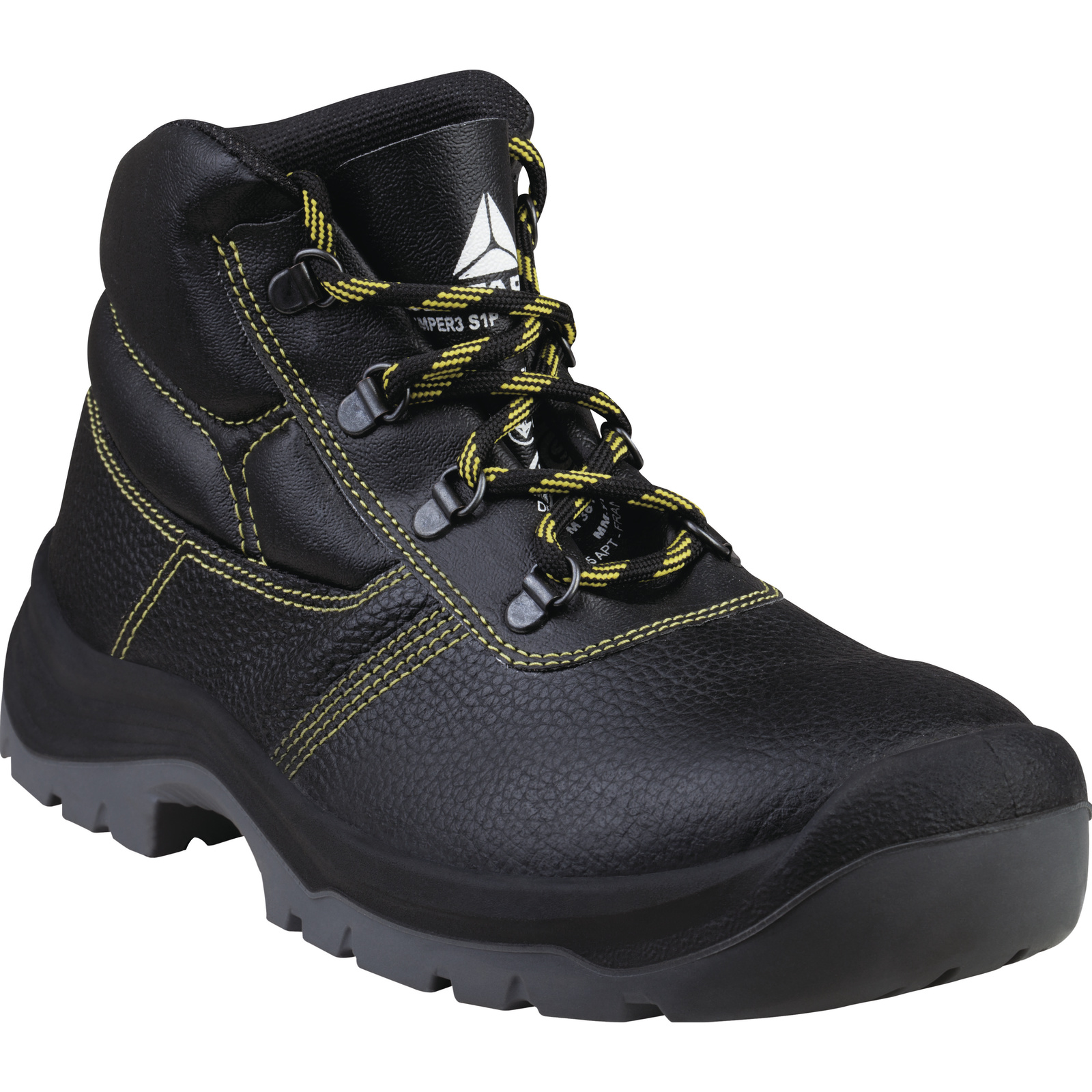 Chaussure de sécurité haute robuste noir DELTA PLUS JUMPER 3 S1PN NO - JUMP3SPNO
