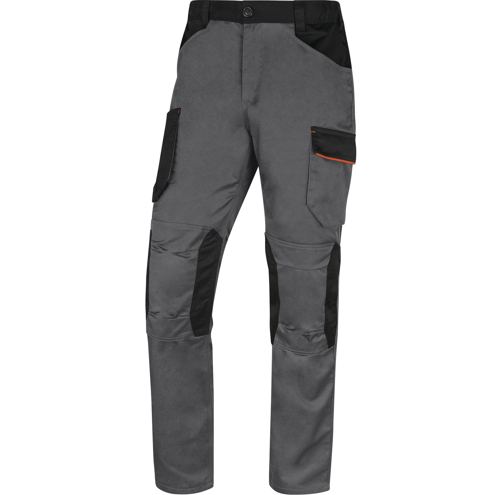 PANTALON DE TRAVAIL MACH 2 GRIS, ORANGE EN POLYESTER / COTON - DOUBLURE FLANELLE - DELTA PLUS - M2PW3GO