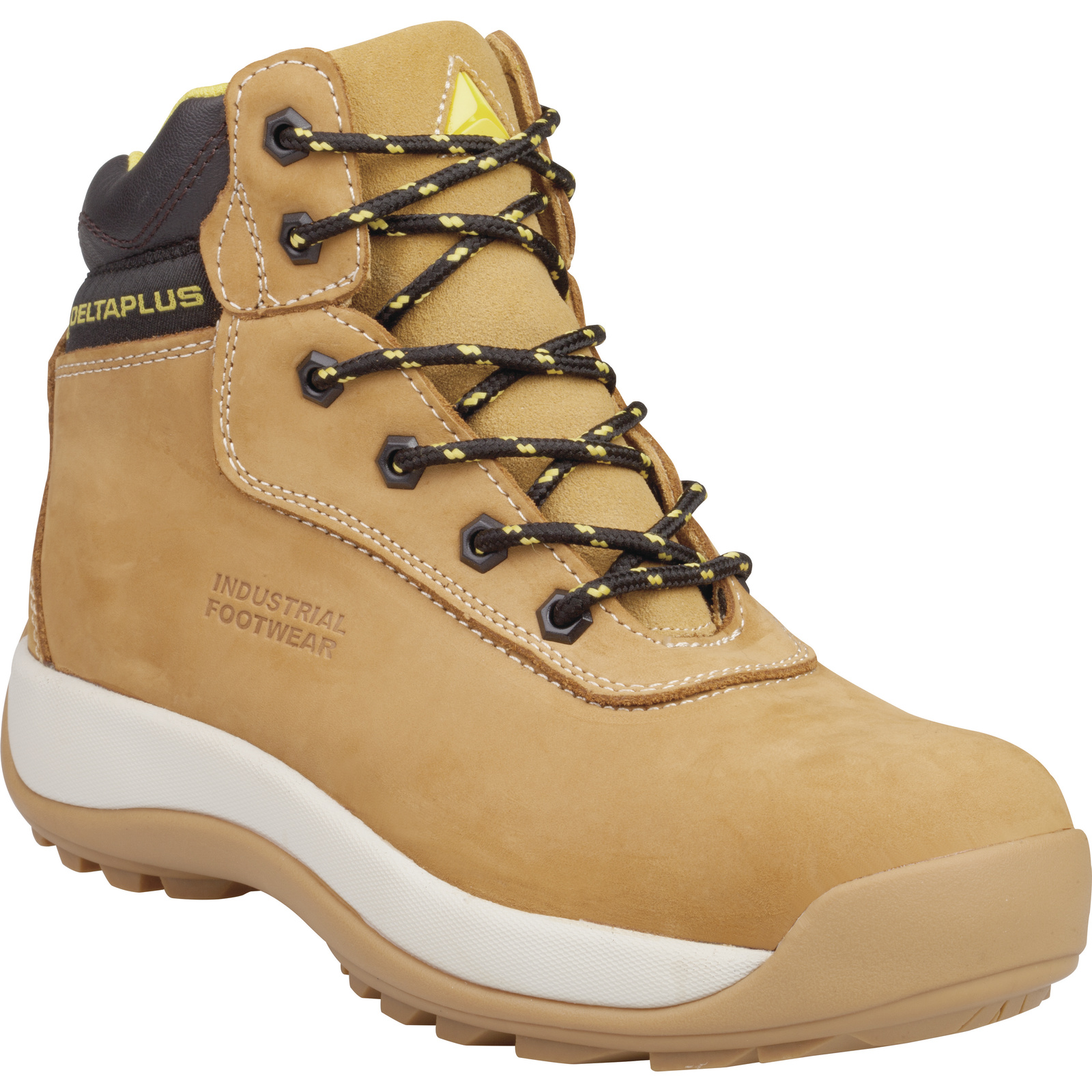 Chaussure haute de sécurité tendance marron DELTA PLUS S3S SR SAGA3 - SAGA3MA