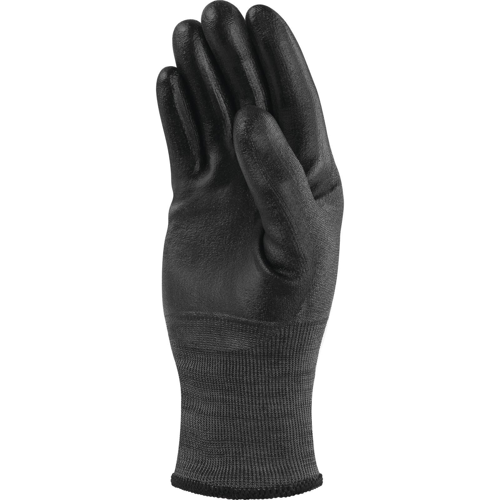 GANT ANTISTATIQUE TRICOT DELTANOCUT®/CARBONE - PAUME ENDUITE PU - JAUGE 18 DELTA PLUS - VECUTB05GR