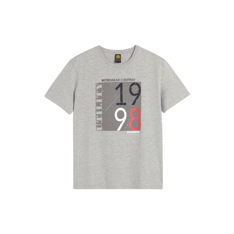 T-shirt manche courte de travail T-SHIRT GRAPHIC 1998 - Diadora - 180804C5493 T-shirt manche courte de travail T-SHIRT GRAPHIC 1998 - Diadora - 180804C5493