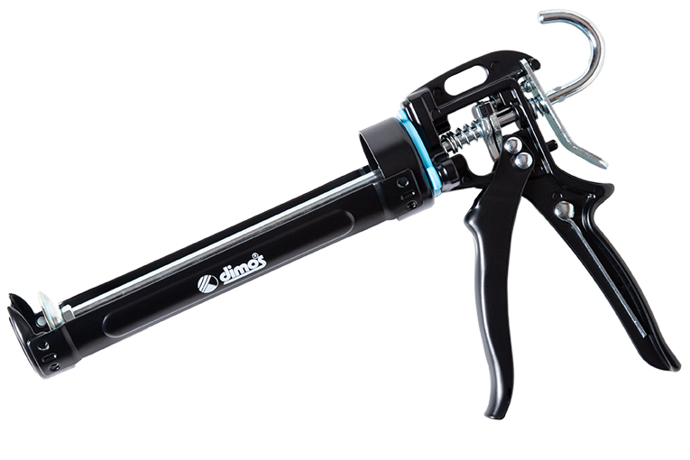 Pistolet à mastic berceau noir DIMOS - 195563