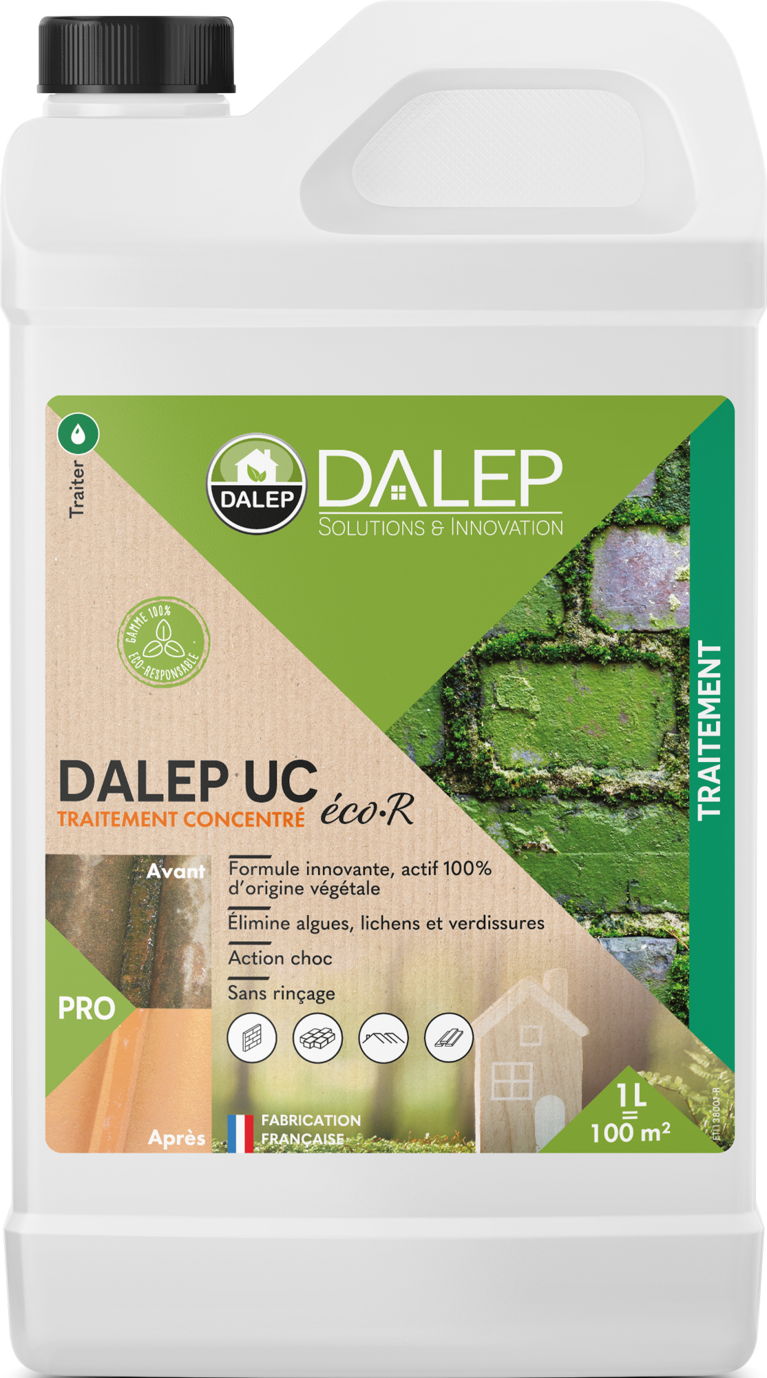 Traitement DALEP UC éco·R Concentré - Bidon 1 L - 1.01.0007.01