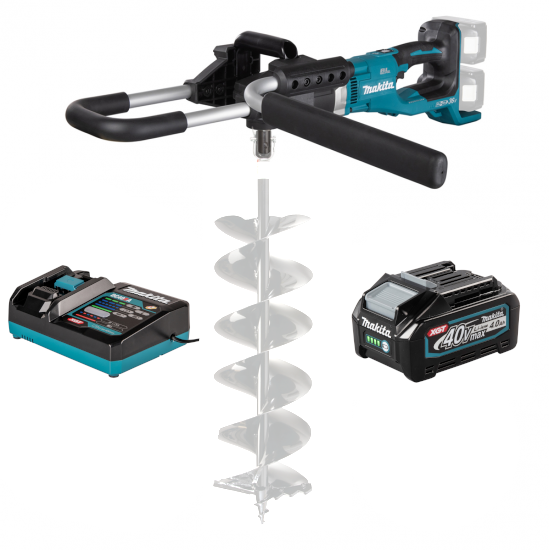 Tarière MAKITA 40V max batterie 4ah 1350 W - DG002GM101