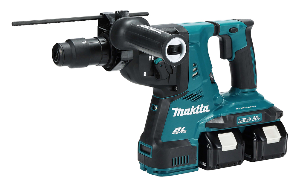 PERFO-BURINEUR MAKITA SDS PLUS 36 V = 2 X 18 V LI-ION 5 AH 28 MM DHR281PT2J