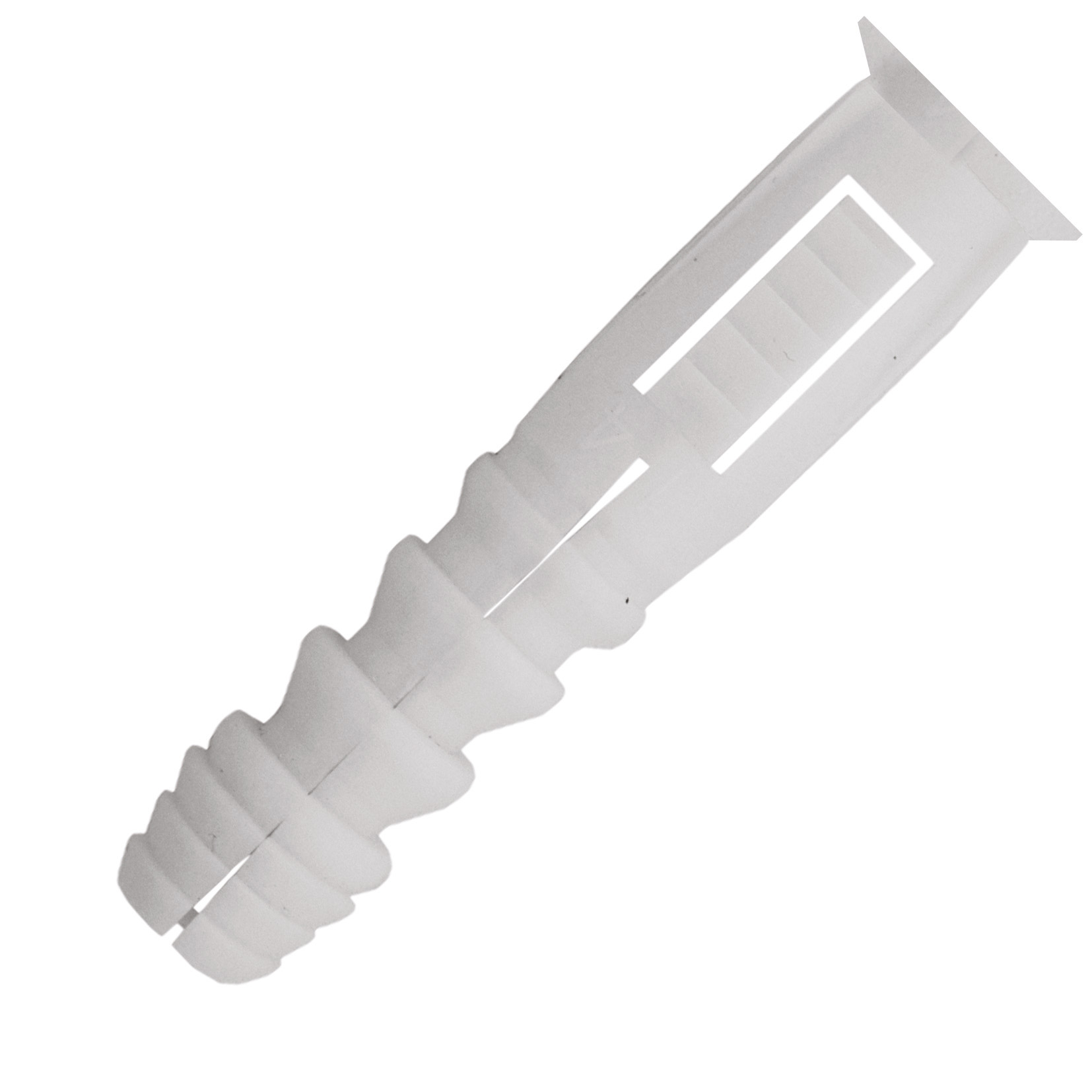 100 chevilles universelles polyéthylène - avec collerette - Ø8x40mm - SCELL-IT - DKC08