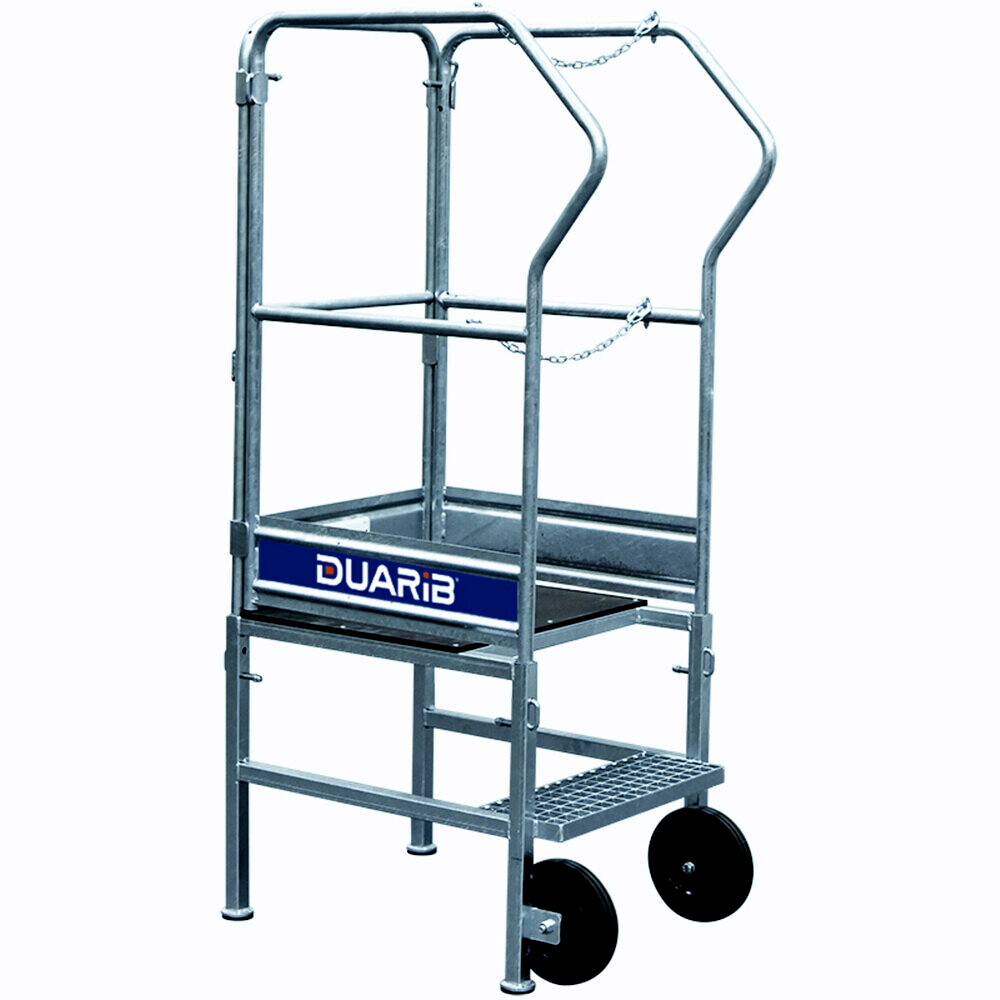 PLATE-FORME INDIVIDUELLE DUARIB CABRI ACIER GALVANISÉ 1 MARCHE 1 HAUTEUR -18011