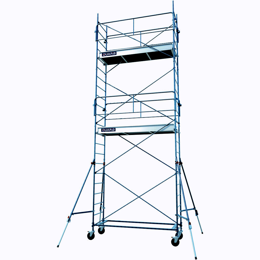 ECHAFAUDAGE ROULANT ACIER AC250 DUARIB HAUTEUR TRAVAIL 6.60 M - 8125042