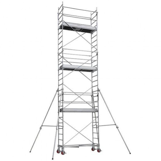 Echafaudage roulant DUARIB Acier ROLLSTAR 205 hauteur travail 11m20 - 8320092