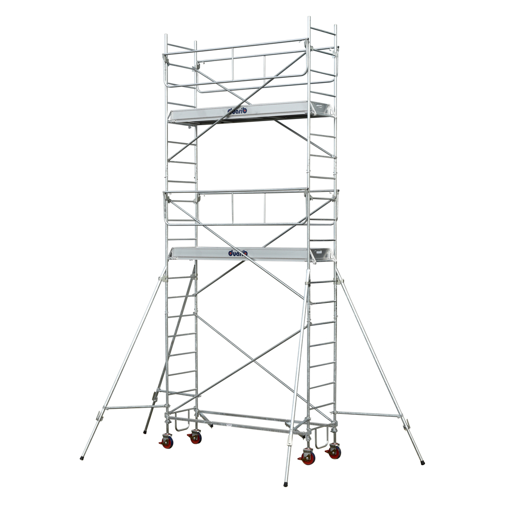 Echafaudage roulant acier DUARIB ROLLSTAR 254 hauteur travail 4m90- 8325032